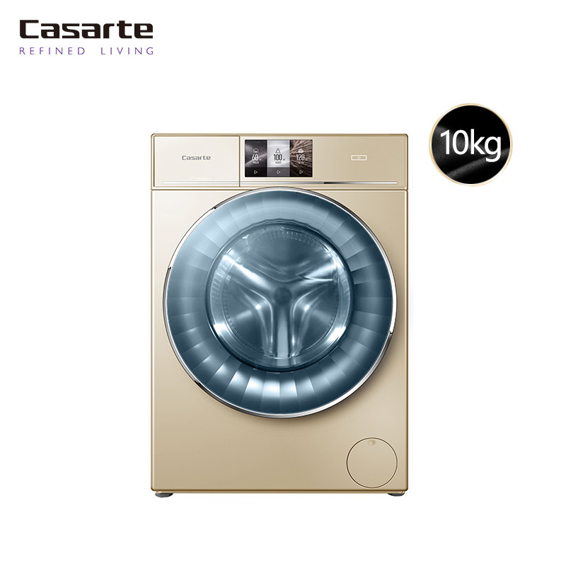 【停用】卡萨帝（Casarte）C1 HD10G3LU1 10公斤 直驱变频洗烘一体洗衣机（台）香槟金