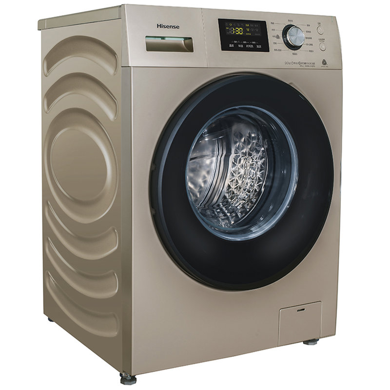 【停用】海信XQG90－U1402FG滚筒洗衣机卡其金9公斤(台)