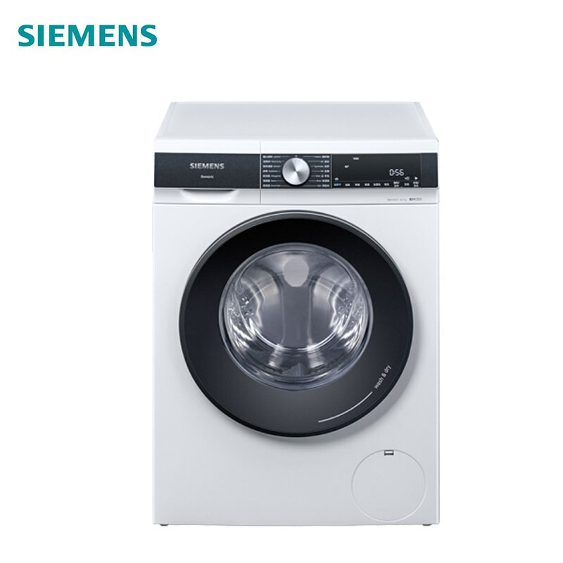 西门子（SIEMENS）WJ45UM000W 10公斤洗7公斤烘 BLDC变频电机 全自动滚筒洗烘一体机（台）白