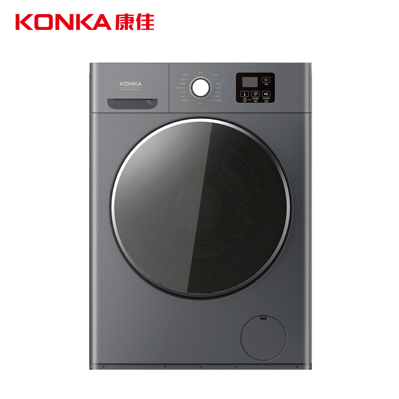 康佳（KONKA）XQG100-BBH12107H 10公斤 全自动滚筒洗烘一体机（台）