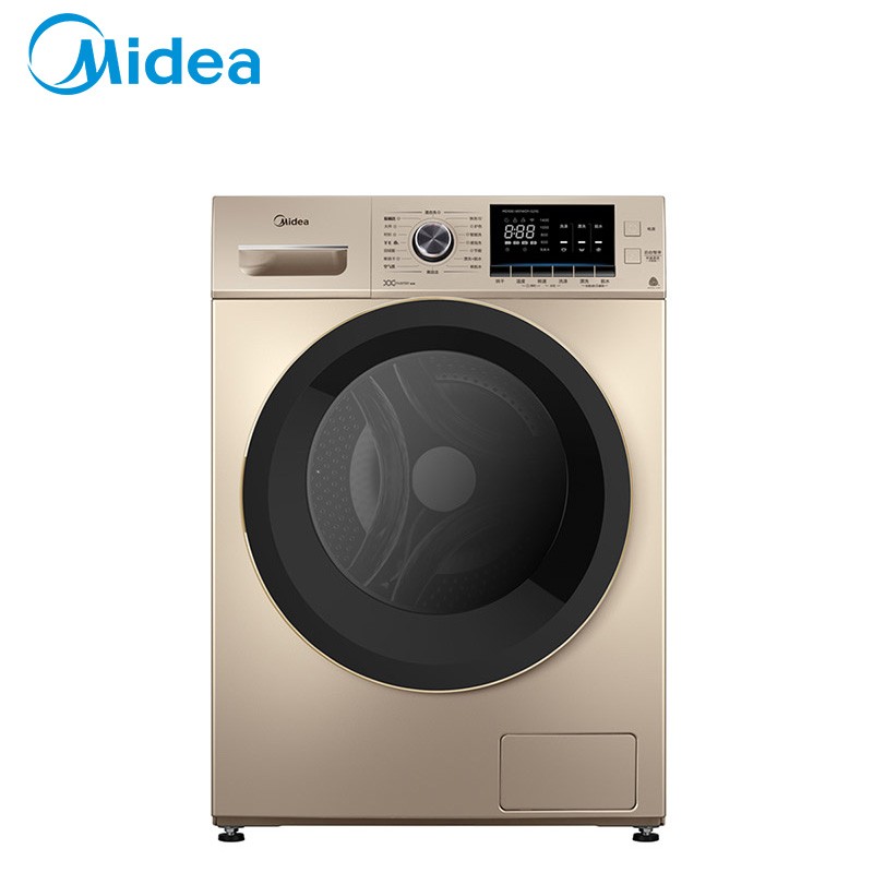 美的(Midea) 10公斤滚筒洗衣机MG100-1451WDY-G21G（台）金色