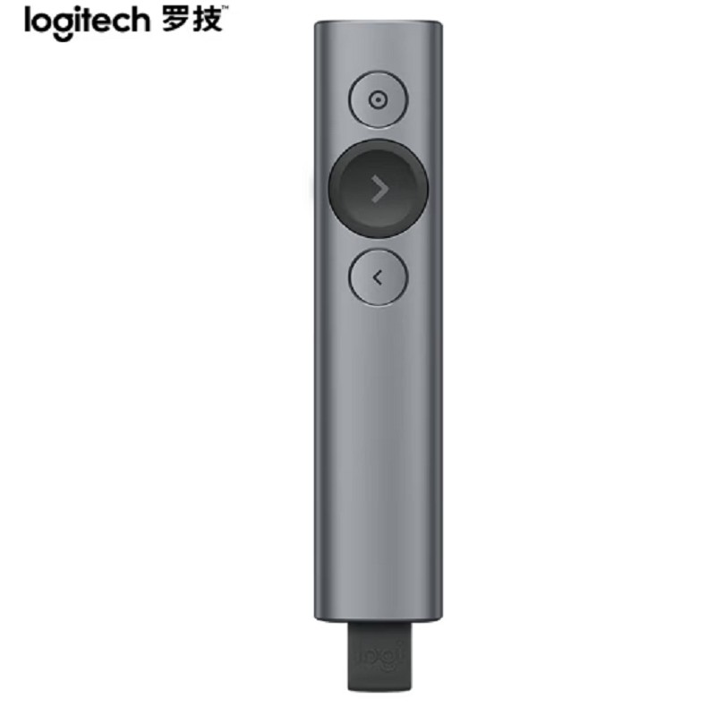 罗技（Logitech）Spotlight 无线演投影笔  灰色（个）