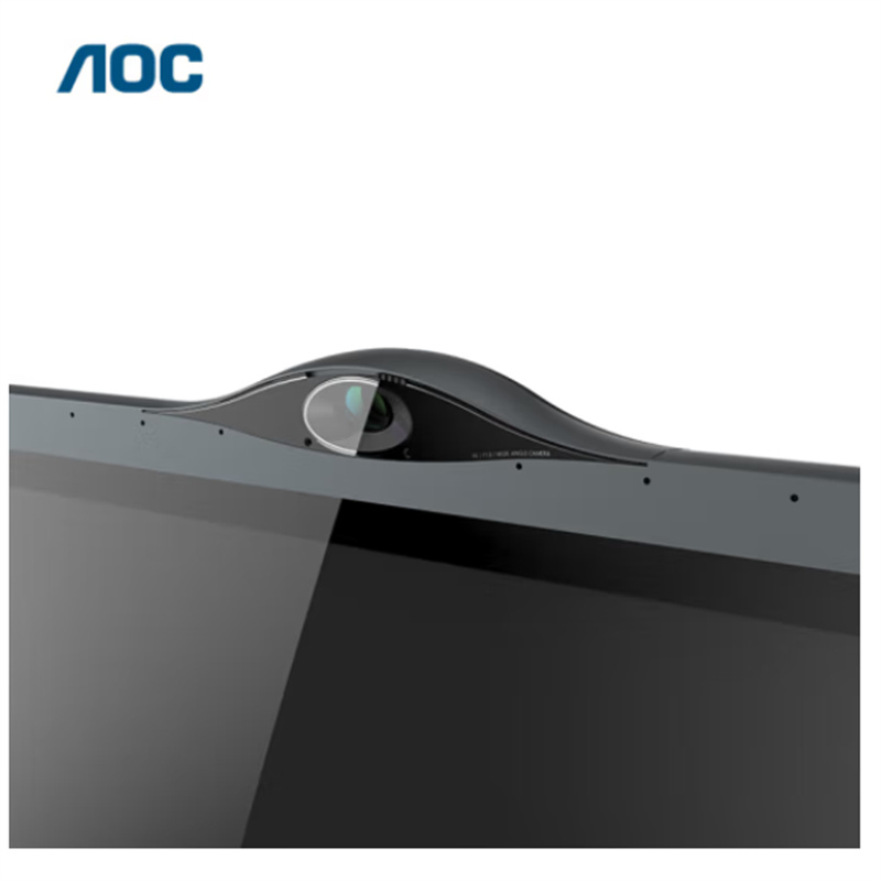 AOC 75英寸4K智能会议平板电视触屏视频会议一体机内置摄像头麦克风电子白板智慧屏商用显示75T33Z(单位：台)