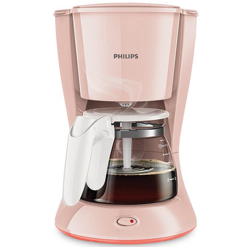 飞利浦 HD7431/30 全自动咖啡机 粉色 0.6L （单位：台)