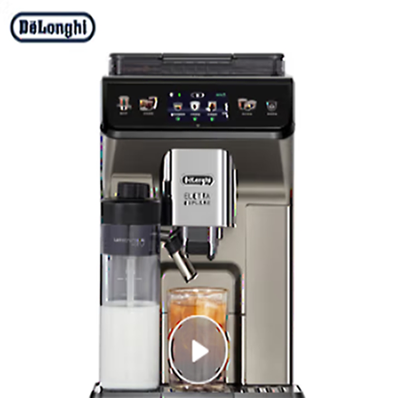德龙（Delonghi）ECAM450.86.T咖啡机黑色触控操作(单位：台)
