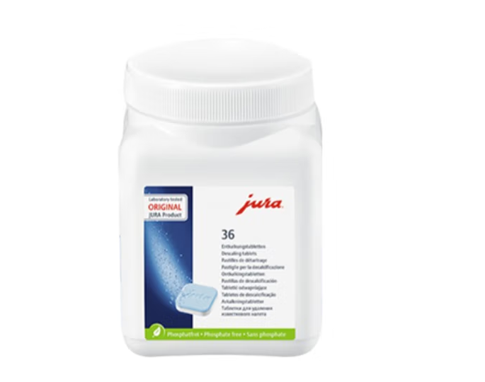 优瑞（Jura）全自动咖啡机奶沫器36片除垢药片（单位：盒）