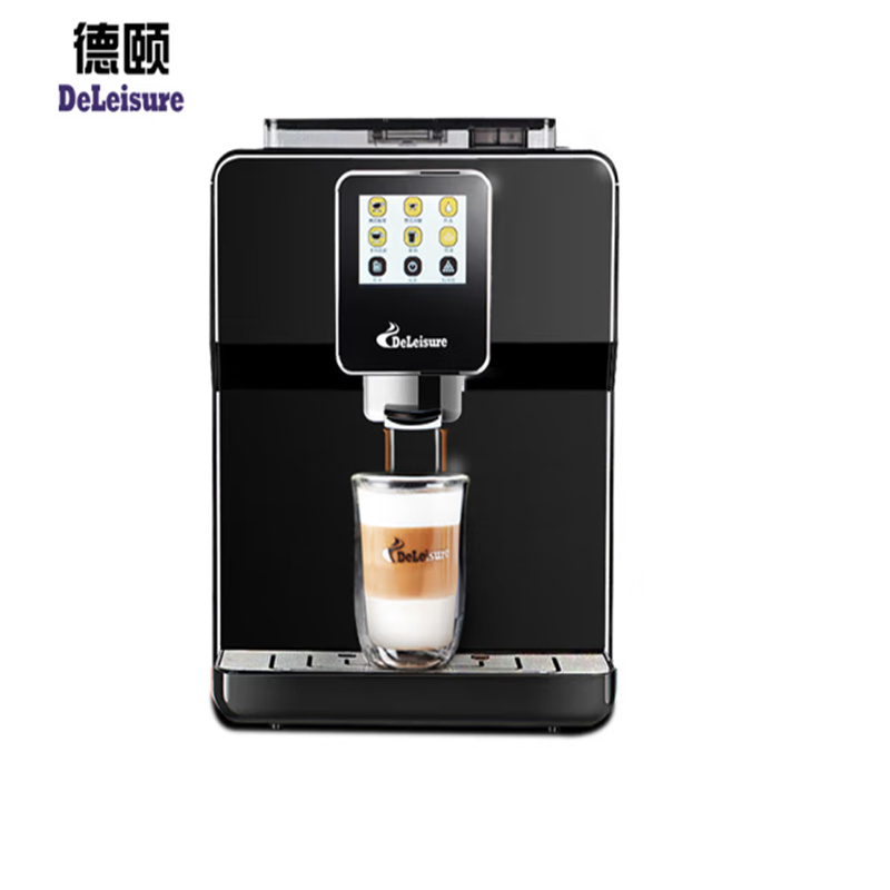 德颐 DE-320全自动触摸屏咖啡机+奶缸19bar 黑色（单位：套）