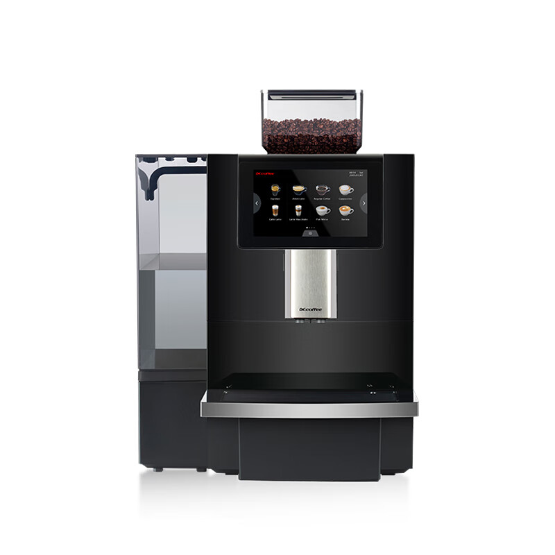咖博士 F11全自动意式美式咖啡机办公室触屏磨豆一体一键萃取奶咖机商用家用咖啡机 F11-BIG黑色（台）