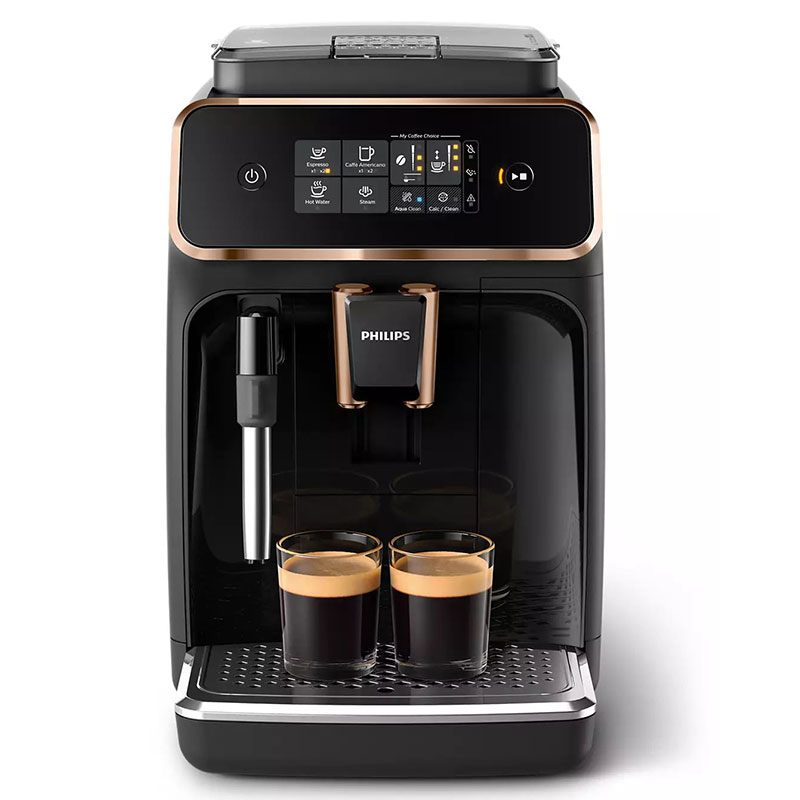飞利浦（PHILIPS）EP2124/72黑珍珠Plus咖啡机 意式全自动家用现磨咖啡机(单位：台)
