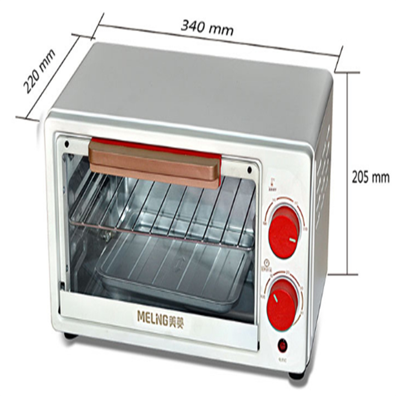 美菱电烤箱MO-TLC1007白+红10L(单位:台)