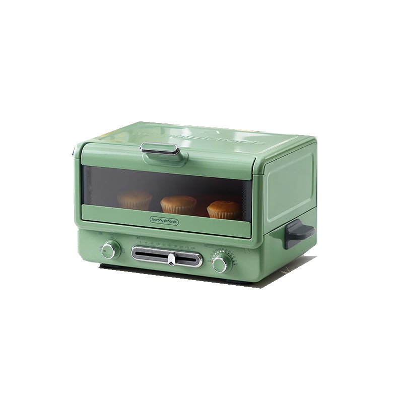 摩飞电器（Morphyrichards）MR8800 小型烘焙煎烤一体电烤箱 12L清新绿（单位：台）
