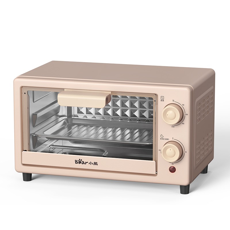 小熊 电烤箱 迷你烤箱多用10L 独立控温控时烘烤 DKX-F10M6DKX-F10M6（台）