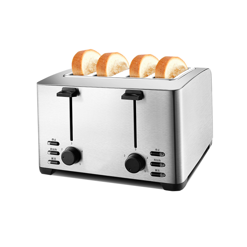 ZNC Tenfly THT-3012B多士炉烤面包机不锈钢4片吐司机（单位：台）