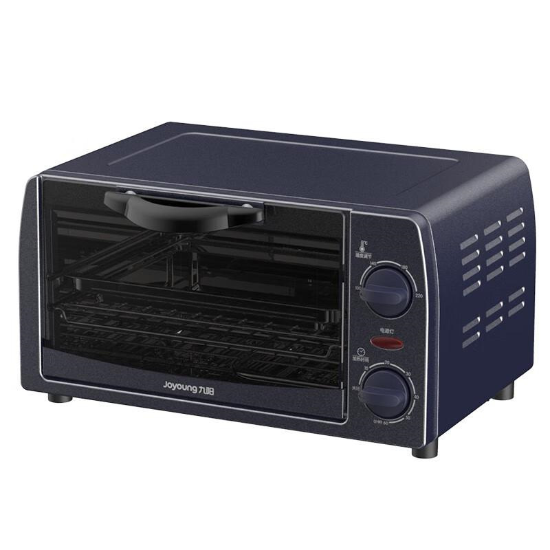 九阳（Joyoung）10L电烤箱家用多功能烘焙定时控温迷你 KX10-V601蓝色（台）