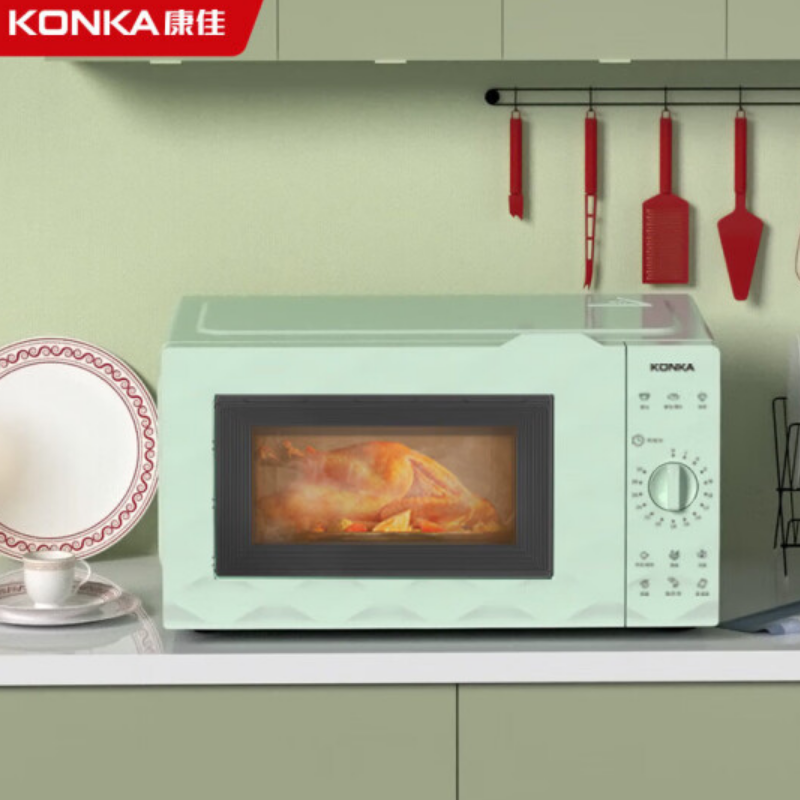 康佳（KONKA）微波炉 家用微烤一体机 20L 大容量 热饭菜解冻 快速加热 节能 KWBL-20X01（单位：台）