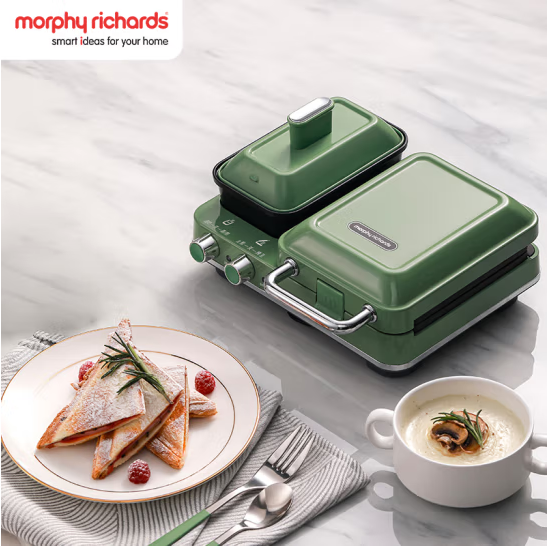 摩飞电器（Morphyrichards）MR9086早餐机三明治机华夫饼机(单位：个)
