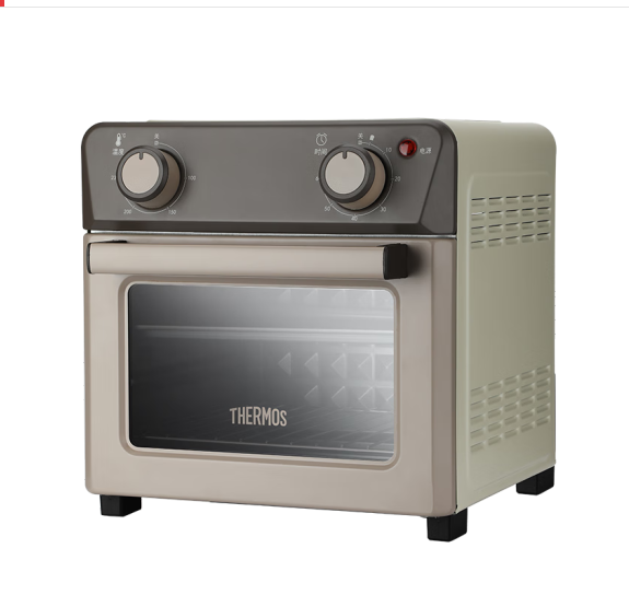 膳魔师（THERMOS）空气炸电烤箱沥青灰1300W EHA-5118A 茶色电烤箱(单位：台)