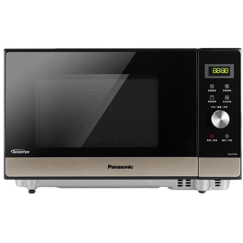 松下（Panasonic）NN-GF39JS 平板式变频家用微波炉 23升 微波炉电烤箱一体机 平板式加热微烤一体机(台)