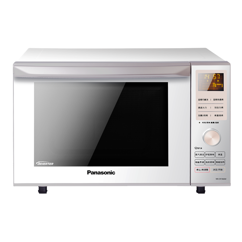 松下（Panasonic）NN-DF366W 平板式变频家用微波炉 23升 微波炉电烤箱一体机 微烤一体机 支持以旧换新(台)