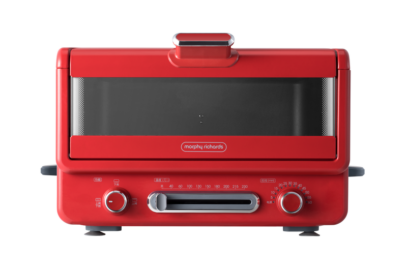 摩飞电器（Morphyrichards）小魔箱电烤箱家用小型烘焙煎烤一体多功能锅台式蛋糕烤箱 MR8800英伦红(单位：台)