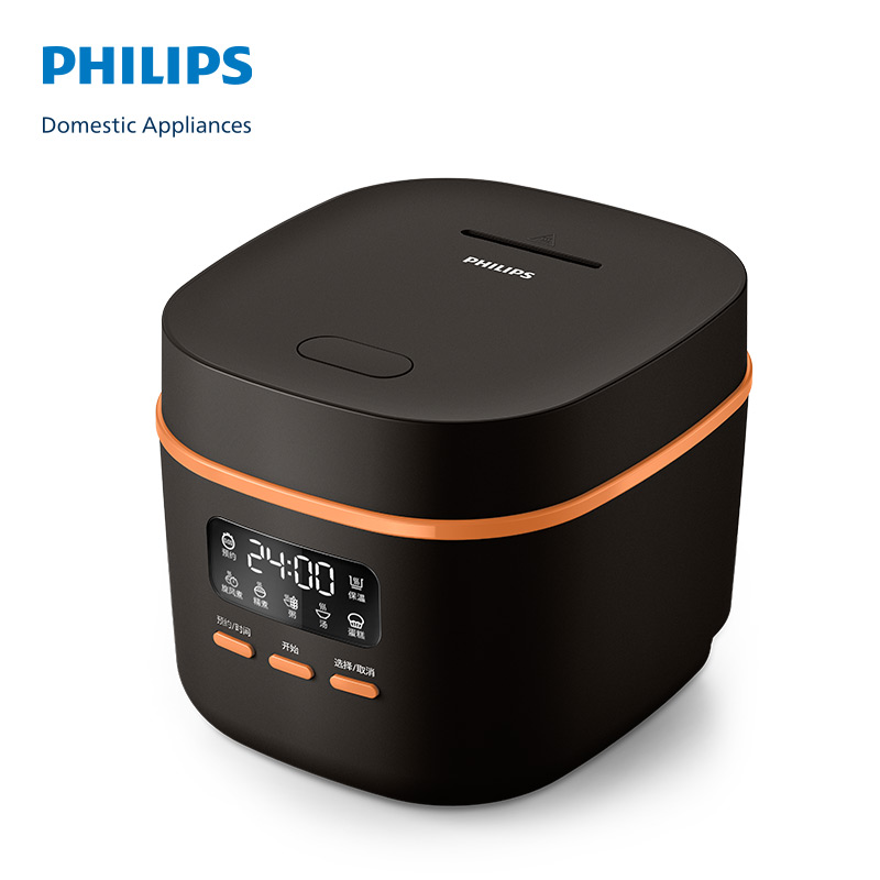 飞利浦（PHILIPS） HD3063/80 电饭煲 多功能1.8L（台） 黑色