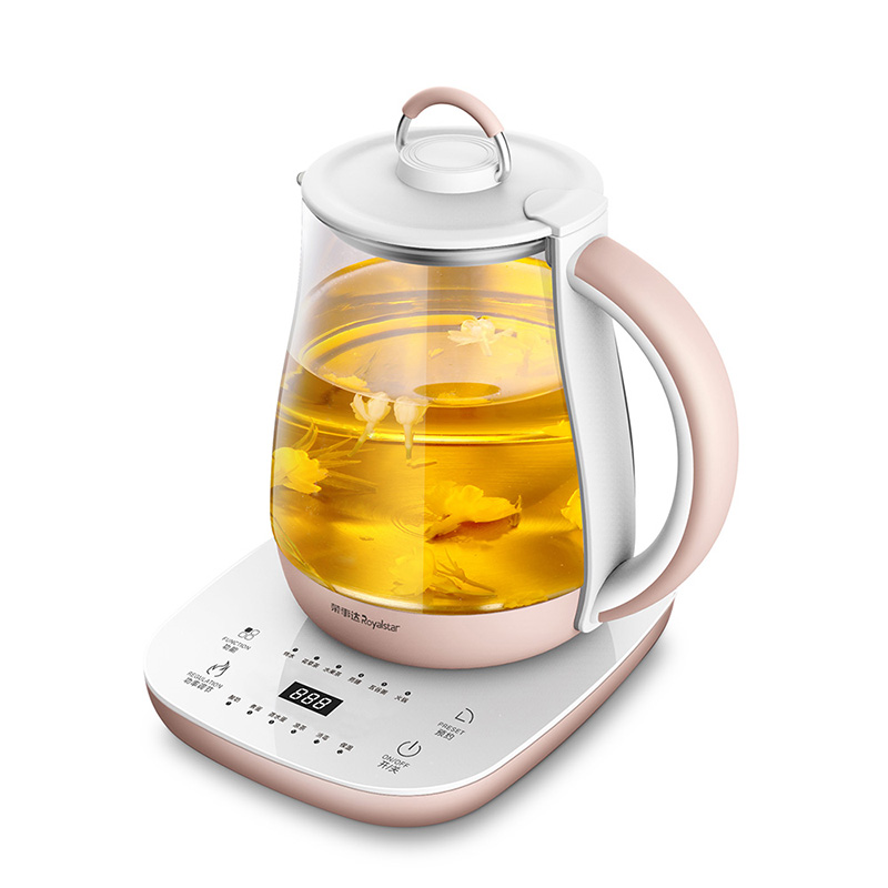 荣事达 YSH1760 1.7L 玻璃养生壶煮茶壶 （台） 粉