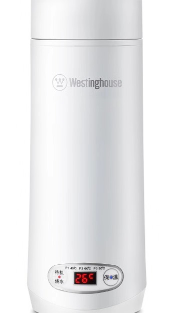 西屋（Westinghouse）WSB-350B 350ML 电热水杯（个）白色