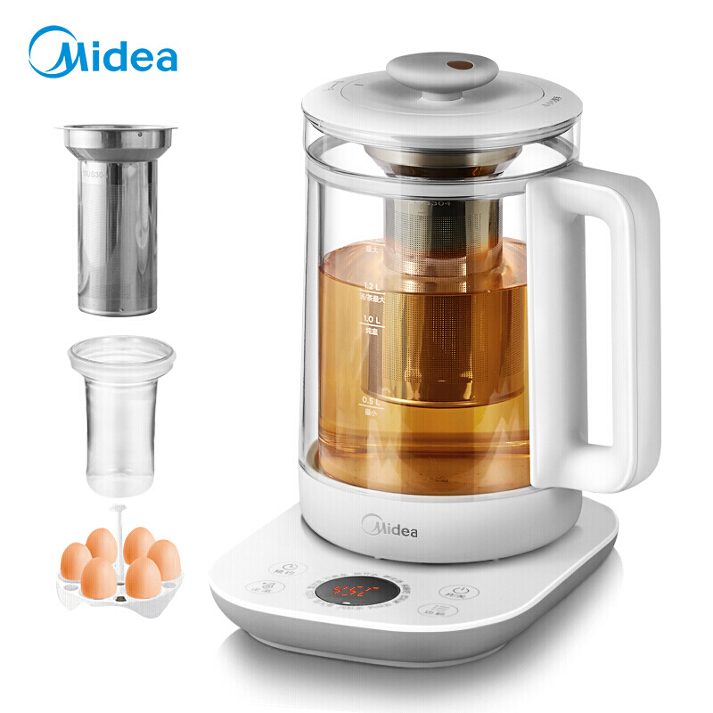 美的（Midea）养生壶电水壶全自动多功能煮茶壶1.5L
