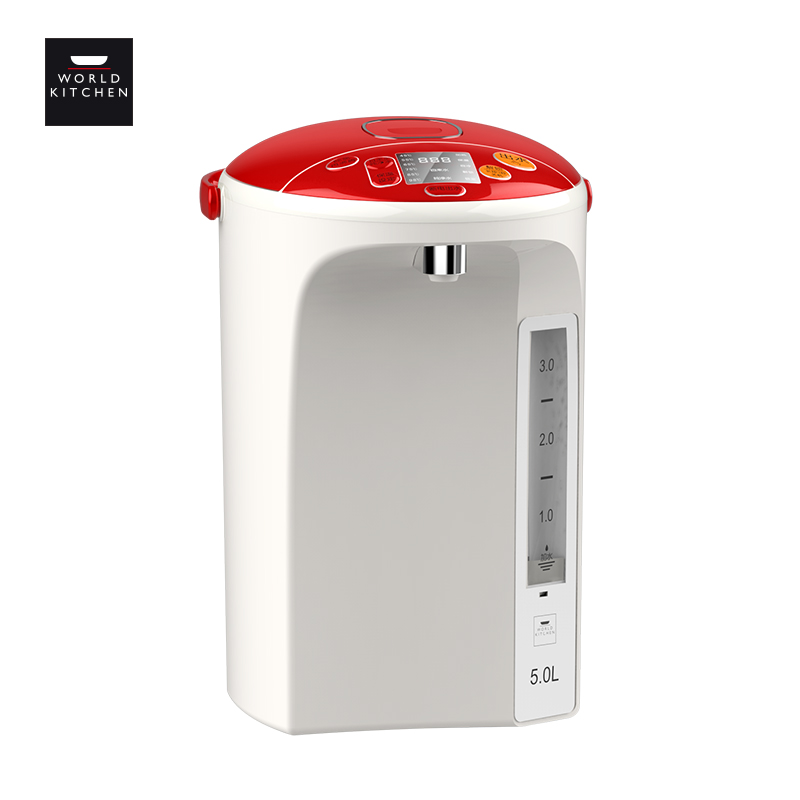 美国康宁智能恒温电热水瓶WK-SH5001 红+奶油色(件)