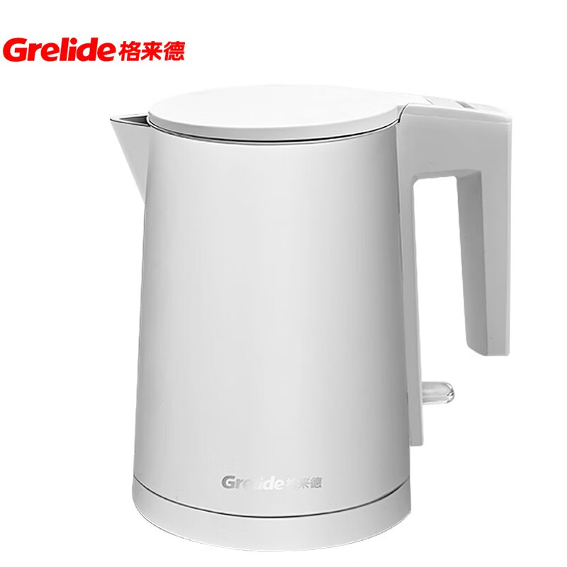 格来德（Grelide）D1008电水壶 0.8L 白色(台)