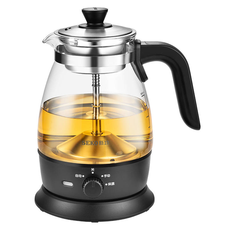 新功（SEKO）S35 家用黑茶煮茶器蒸汽喷淋式办公室小型养生壶（台）