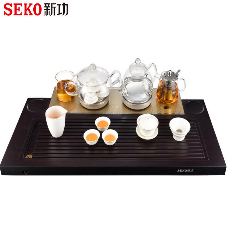 新功（SEKO） 全自动上水茶盘保温电热水壶F181+W120（不含茶具）（台）