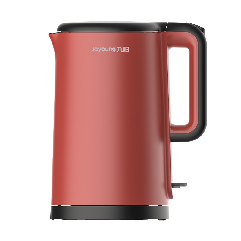九阳（Joyoung）电热水壶家用1.7L双层烧水壶自动断电开水煲红色 K17FD-W6350 （台）