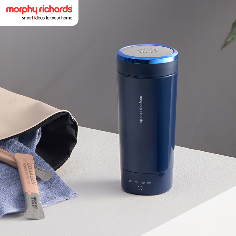 摩飞电器（Morphyrichards）便携式旅行电热水壶烧水杯MR6060蓝(单位：台)