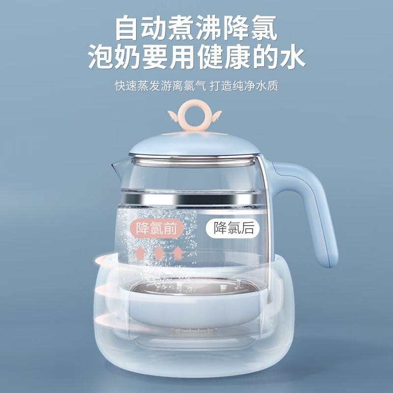 苏泊尔（SUPOR）恒温水壶婴儿调奶器奶瓶消毒器保温烧水壶玻璃电热水壶炖盅家用 1.2L bw06（单位：台）