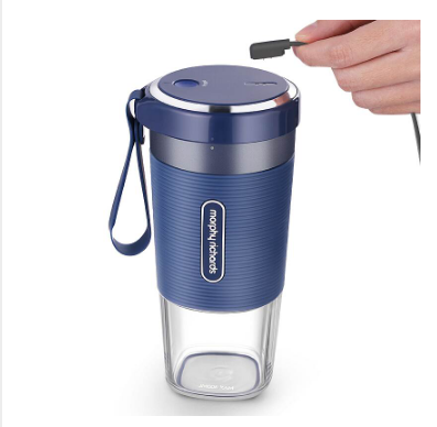 摩飞榨汁机便携式磁吸充电迷你无线果汁机MR9600蓝色（单位：个)