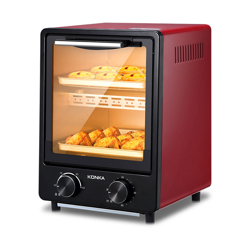 康佳KGKX－1203焙先生电烤箱红色12L(台)