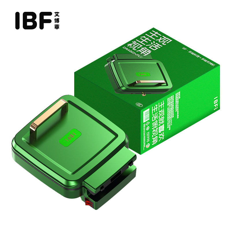 IBF艾博菲 IBFD-042 多能料理炙烤机 绿色 (单位：台)
