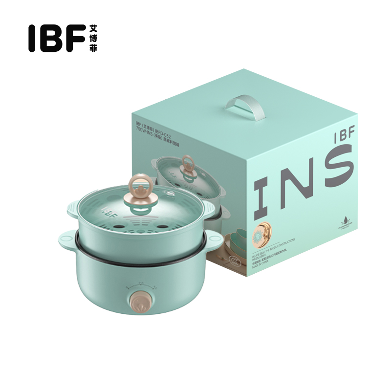 IBF艾博菲 IBFD-032-1 INS蒸煮料理锅 绿色 (单位：台)