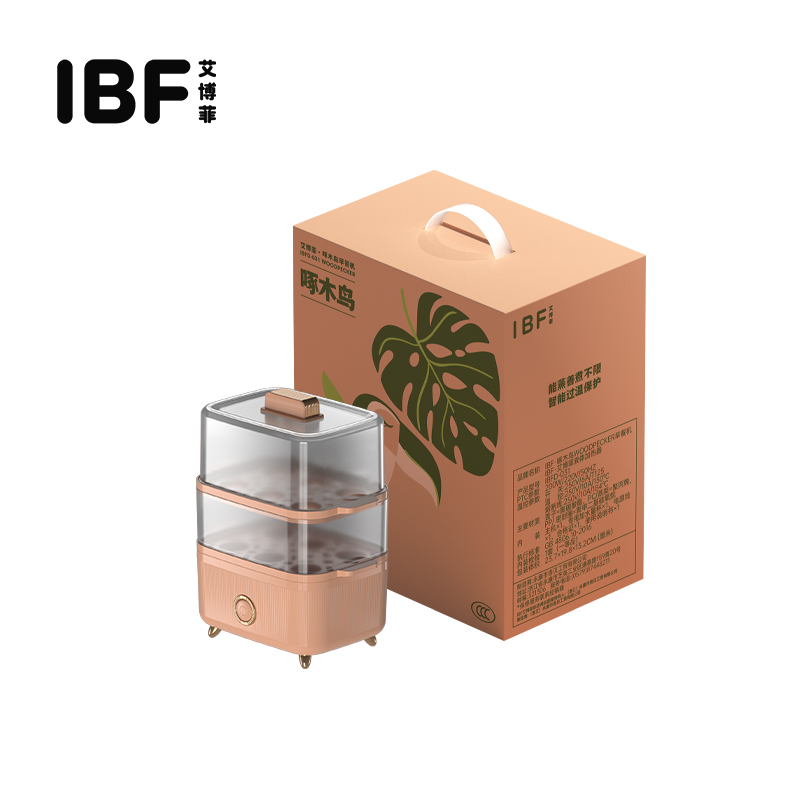 IBF艾博菲 IBFD-031 啄木鸟早餐机 藕粉色 (单位：台)