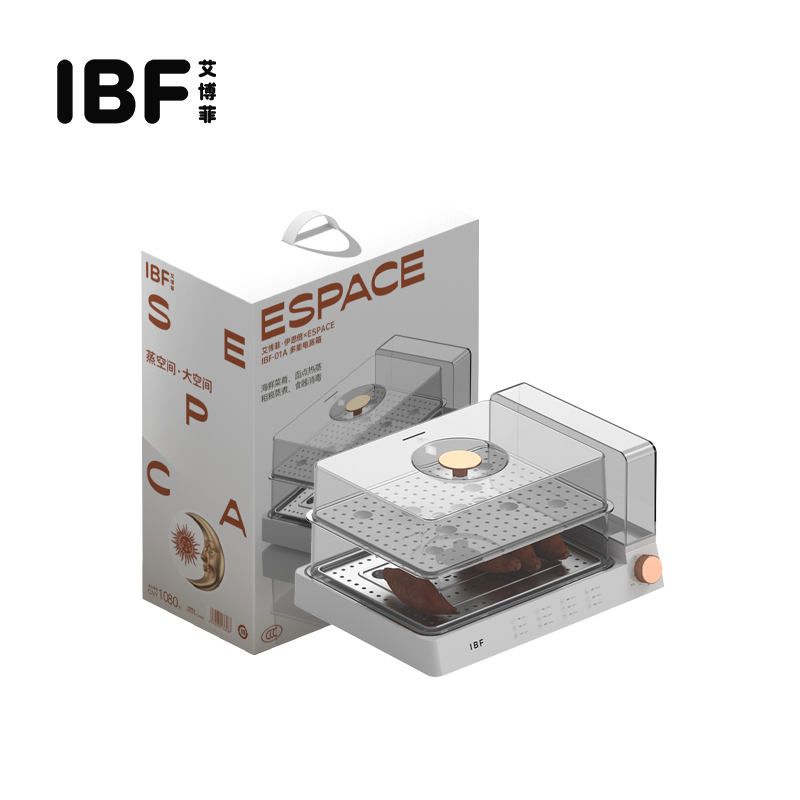 IBF艾博菲 IBFD-022 伊思倍多功能电蒸箱 白色 (单位：台)