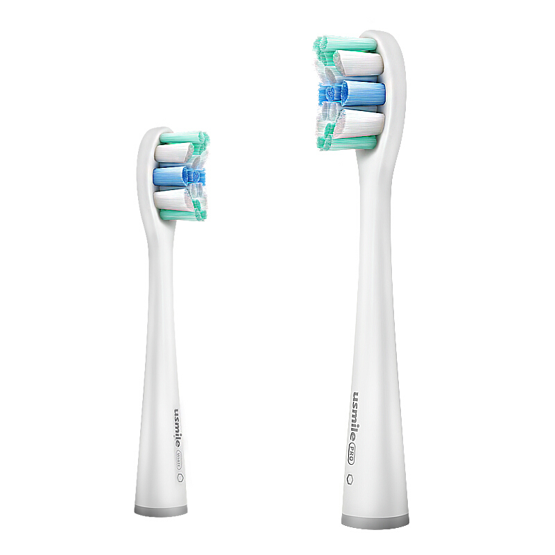 usmile  Pro系列成人款电动牙刷刷头（2支装） （套）专业款