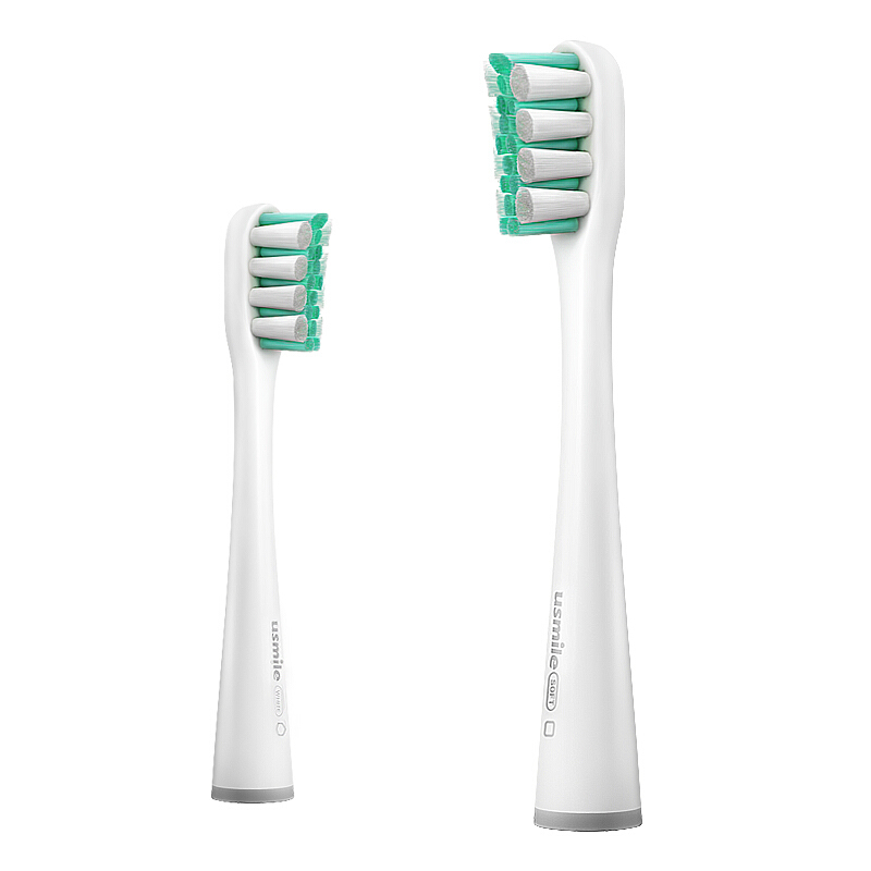 usmile  Pro系列成人款电动牙刷刷头（2支装） （套）呵护款