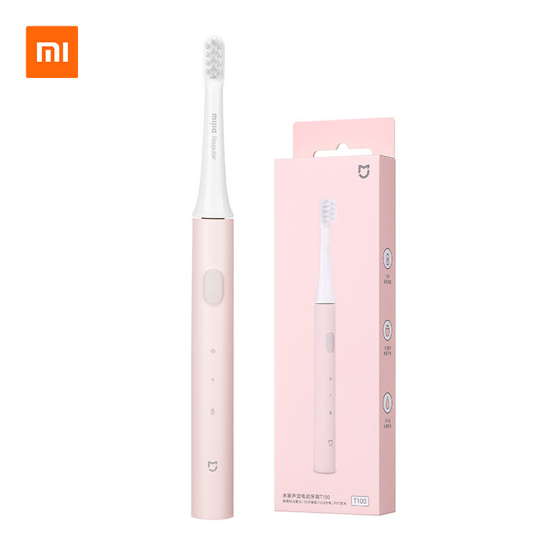 小米米家 T100 电动牙刷粉色（单位：支）