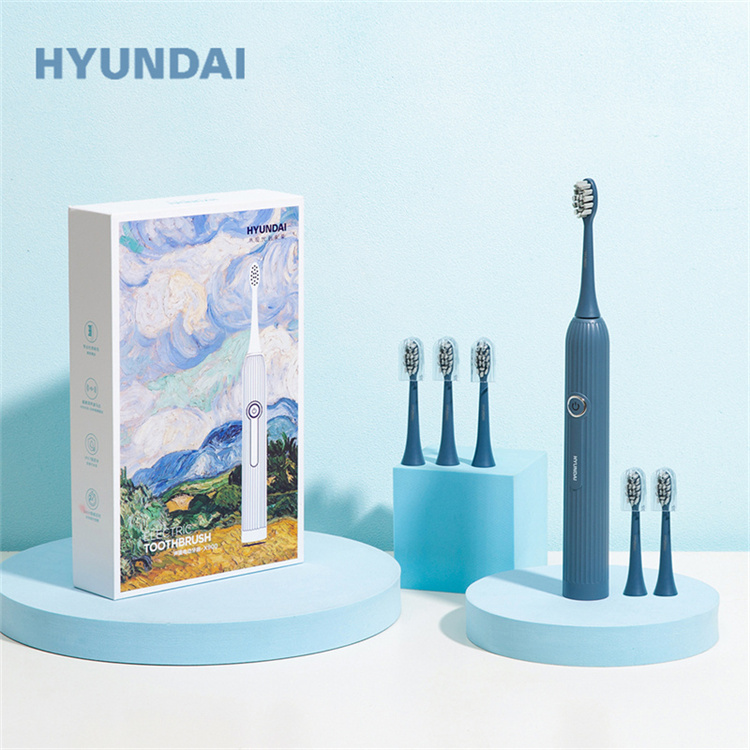现代（HYUNDAI）声波电动牙刷-X900油画风牙刷（台）