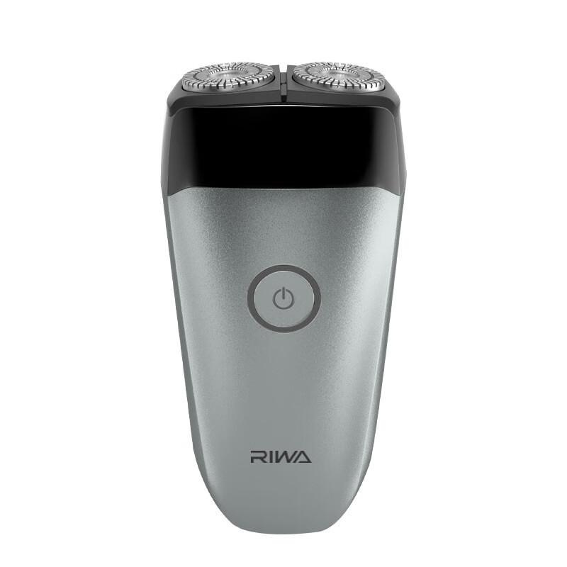 雷瓦（RIWA）电动剃须刀充电便携式刮胡刀 RA-5102灰色（个）