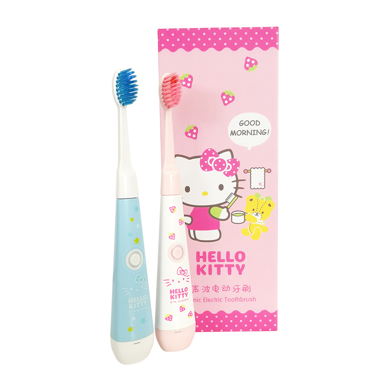 Hello KittyDY-119（KT）声波电动牙刷双刷头蓝色（套）