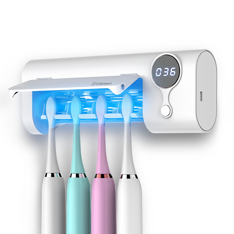Cilaisen英国西莱森智能牙刷消毒收纳架CP-TD3 紫外线杀菌 烘干 免打孔卫生间 (单位：台)