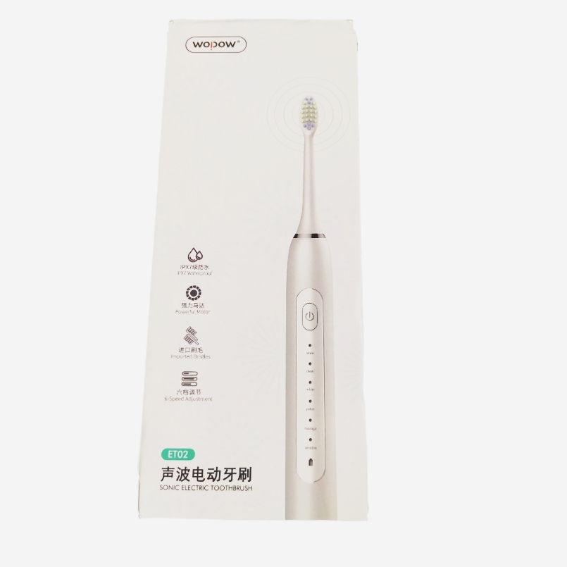 沃品（WOPOW）声波充电电动牙刷  ET02电动牙刷(单位：台)