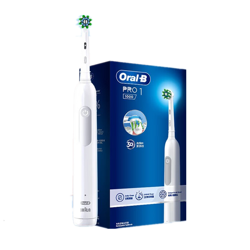 欧乐B（Oral-B） Pro1 电动牙刷（台） 极致白